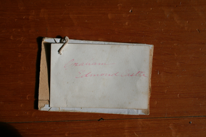 Outside label on the Exhibition exhibit.