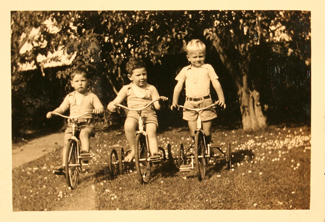 James, Dad, Brian
